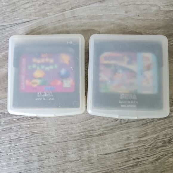 Sega Game Gear 6 Games Lot Baseball Sonic 2 Columns Golf Lion King Ecco * AS IS* - Picture 5 of 12